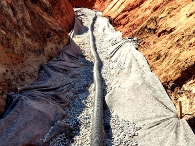Caso de Obra: Utilização de Geotêxtil em obras de Infraestrutura Predial
