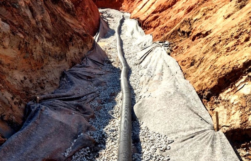 Caso de Obra: Utilização de Geotêxtil em obras de Infraestrutura Predial