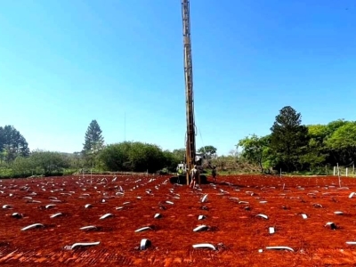 Geodrenos Verticais: Eficiência na Melhoria de Solos Abrandados