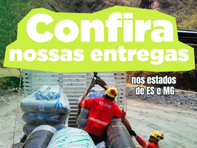Geossintéticos com qualidade e alcance nacional: confira nossas entregas recentes em MG e ES!