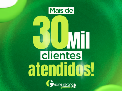 Mais de 30 mil clientes atendidos: um marco de confiança e excelência! 