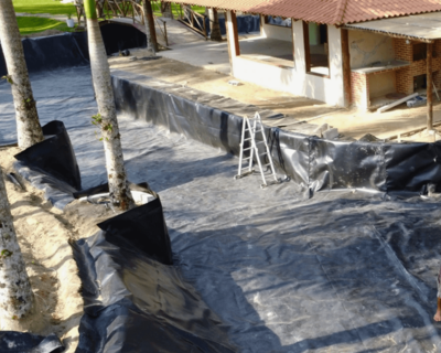 Lago Ornamental de Geomembrana