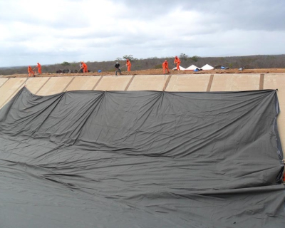Impermeabilização em Aterro Sanitário – CTR Lara – Mauá – SP