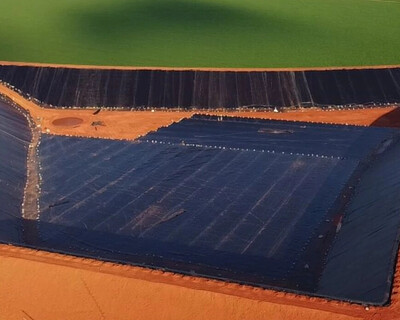 Tanque de Irrigação Geomembrana