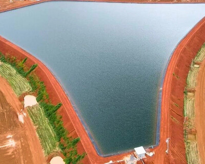 Tanque de Irrigação Geomembrana
