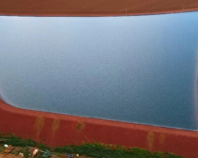 Tanque de Irrigação Geomembrana