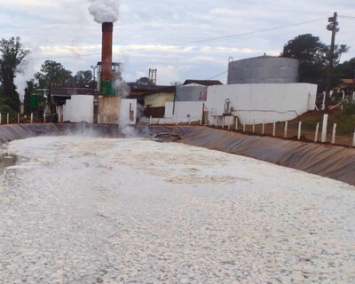 Tanque de Vinhaça Geomembrana