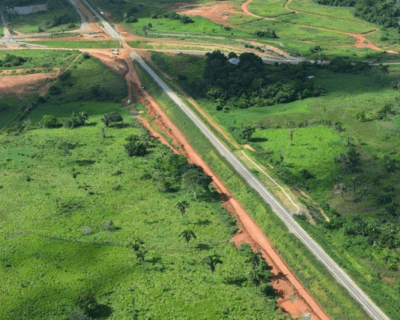 Ramal Ferroviario Geomembrana