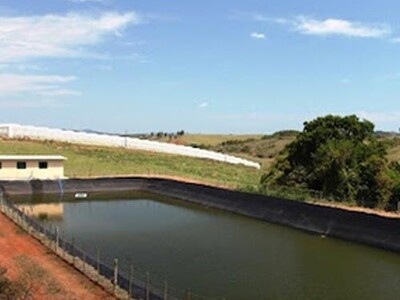 Lona para tanque piscicultura